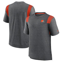 NFL Cleveland Browns Sideline Tonal Logo Performance Player T-Shirt