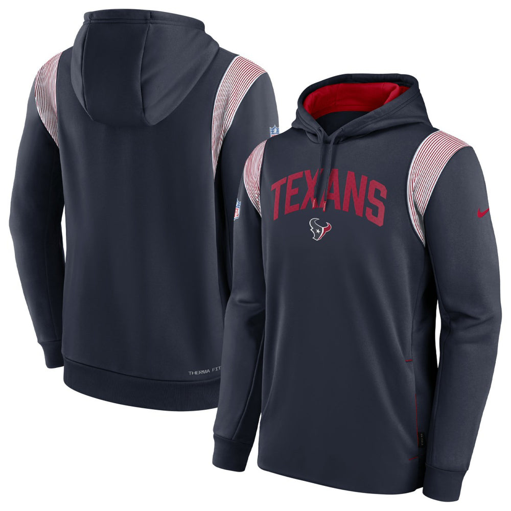 NFL Houston Texans Sideline Athletic Stack Performance Pullover Hoodie