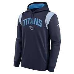 NFL Tennessee Titans Sideline Athletic Stack Performance Pullover Hoodie