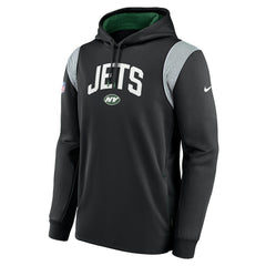 NFL New York Jets Sideline Athletic Stack Performance Pullover Hoodie