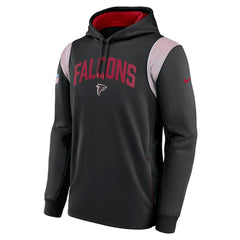 NFL Atlanta Falcons Sideline Athletic Stack Performance Pullover Hoodie