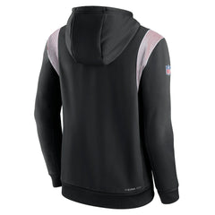 NFL Atlanta Falcons Sideline Athletic Stack Performance Pullover Hoodie