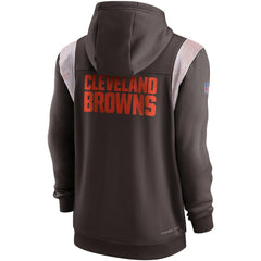 NFL Cleveland Browns Performance Sideline Lockup Full-Zip Hoodie