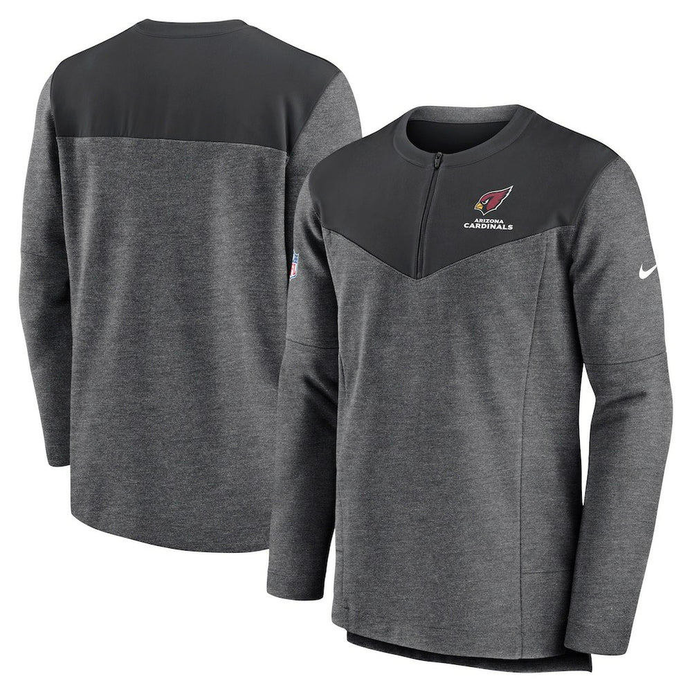 NFL Arizona Cardinals Sideline Lockup Performance Quarter-Zip Top