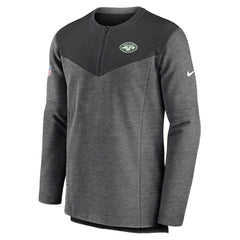 NFL New York Jets Sideline Lockup Performance Quarter-Zip Top