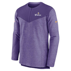 NFL Minnesota Vikings Sideline Lockup Performance Quarter-Zip Top