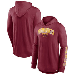 NFL Washington Commanders Front Runner Long Sleeve Hooded T-Shirt