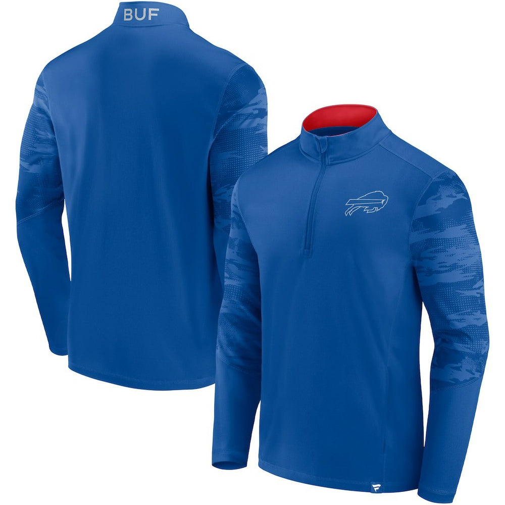 NFL Buffalo Bills Ringer Quarter-Zip Jacket