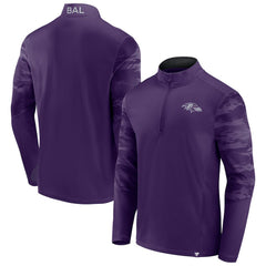 NFL Baltimore Ravens Ringer Quarter-Zip Jacket