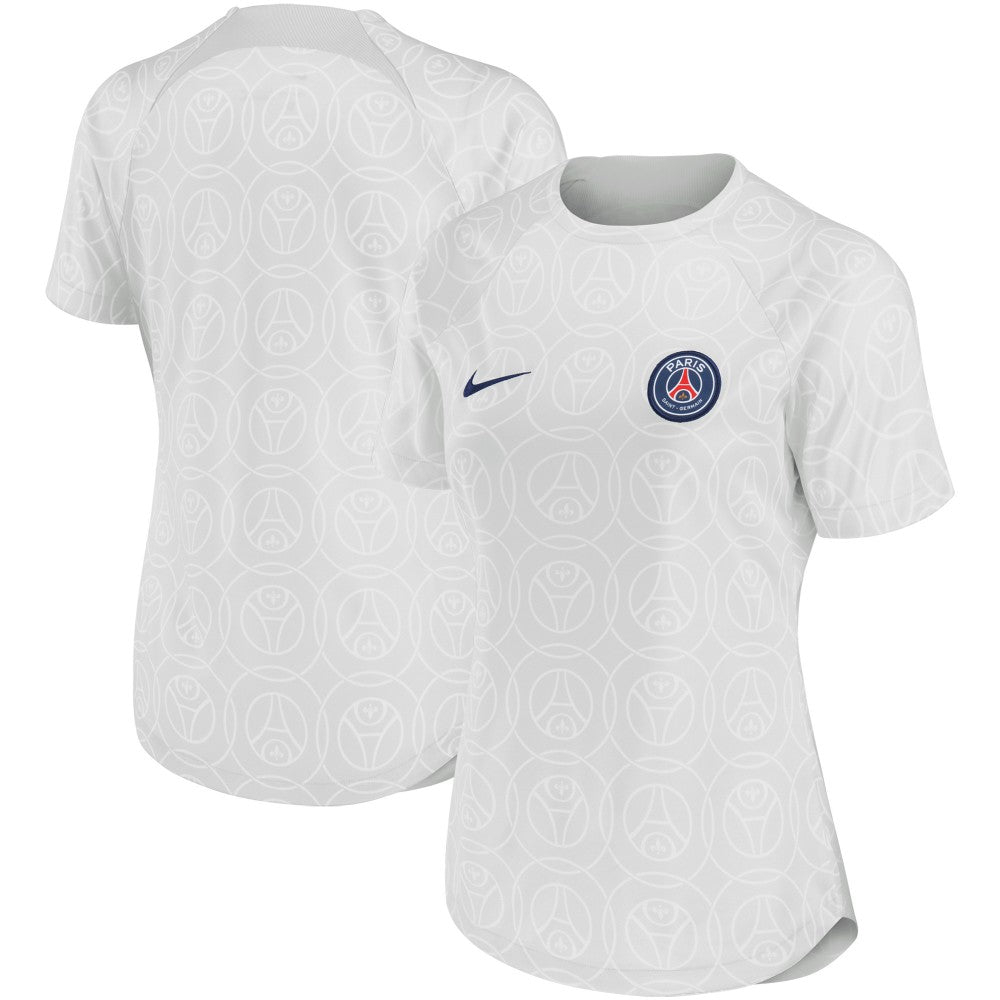 Paris Saint-Germain Women's 2022/23 Pre-Match Home Performance Top / Soccer Online