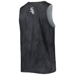Chicago White Sox FOCO Floral Reversible Mesh Tank Top - Black