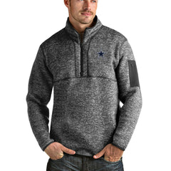 NFL Dallas Cowboys Antigua Fortune Quarter-Zip Pullover Jacket