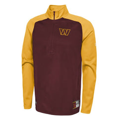 NFL Washington Commanders Combine Authentic O-Line Raglan Half-Zip Jacket