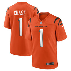 NFL Cincinnati Bengals Ja'Marr Chase Alternate Game Jersey