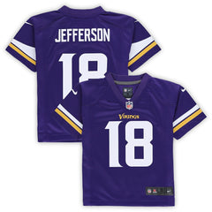 NFL Minnesota Vikings Justin Jefferson Preschool Game Jersey