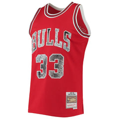 Scottie Pippen Chicago Bulls 1997/98 Hardwood Classics NBA 75th Anniversary Diamond Swingman Jersey sale - Red | Mitchell & Ness shop