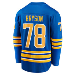 Jacob Bryson Buffalo Sabres Fanatics Home Breakaway Player Jersey