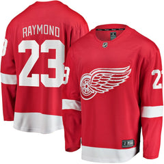 Lucas Raymond Detroit Red Wings Fanatics Home Breakaway Player Jersey