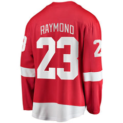 Lucas Raymond Detroit Red Wings Fanatics Home Breakaway Player Jersey