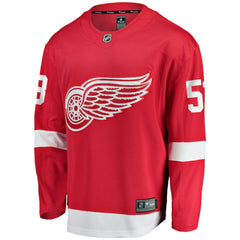 Moritz Seider Detroit Red Wings Fanatics Home Breakaway Player Jersey