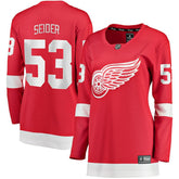 Moritz Seider Detroit Red Wings Fanatics Women's Home Breakaway Player Jersey