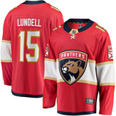 Anton Lundell Florida Panthers Fanatics Home Breakaway Player Jersey