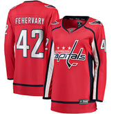 Martin Fehervary Washington Capitals Fanatics Women's Home Breakaway Player Jersey