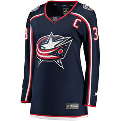 Boone Jenner Columbus Blue Jackets Women's Home Breakaway Player Jersey
