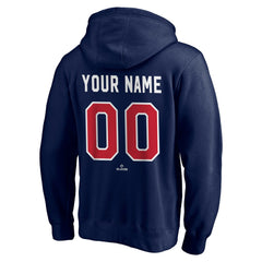 Cleveland Guardians Personalized Winning Streak Pullover Hoodie - Navy