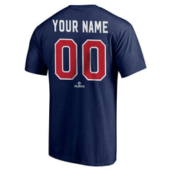 Cleveland Guardians Personalized Winning Streak T-Shirt - Navy