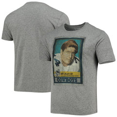 NFL Dallas Cowboys Bob Lilly Name & Number Tri-Blend T-Shirt