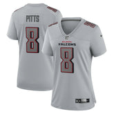 NFL Atlanta Falcons Kyle Pitts Women's Atmosphere Fashion Game Jersey