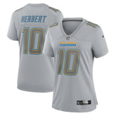 NFL Los Angeles Chargers Justin Herbert Women's Atmosphere Fashion Game Jersey