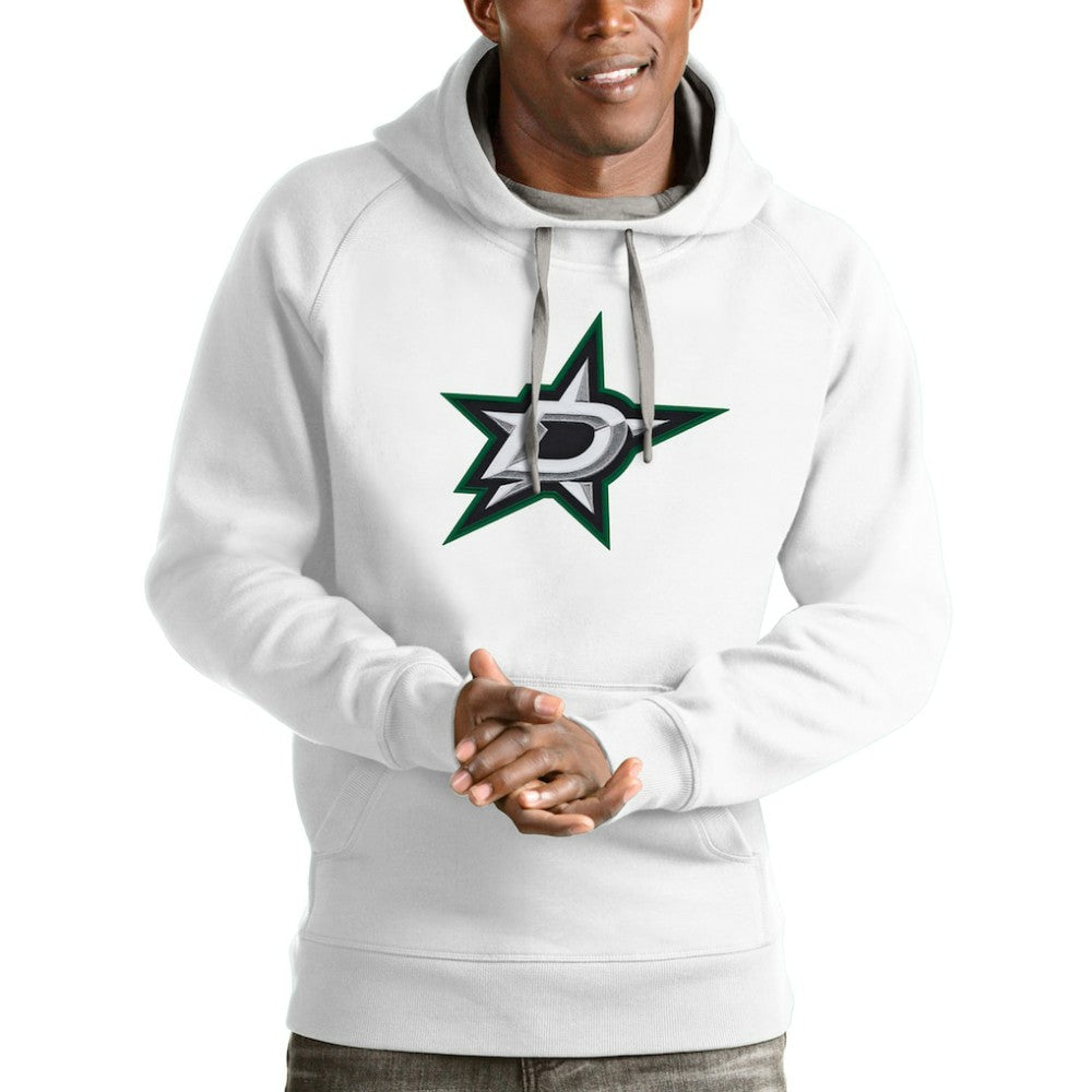Dallas Stars Antigua Logo Victory Pullover Hoodie