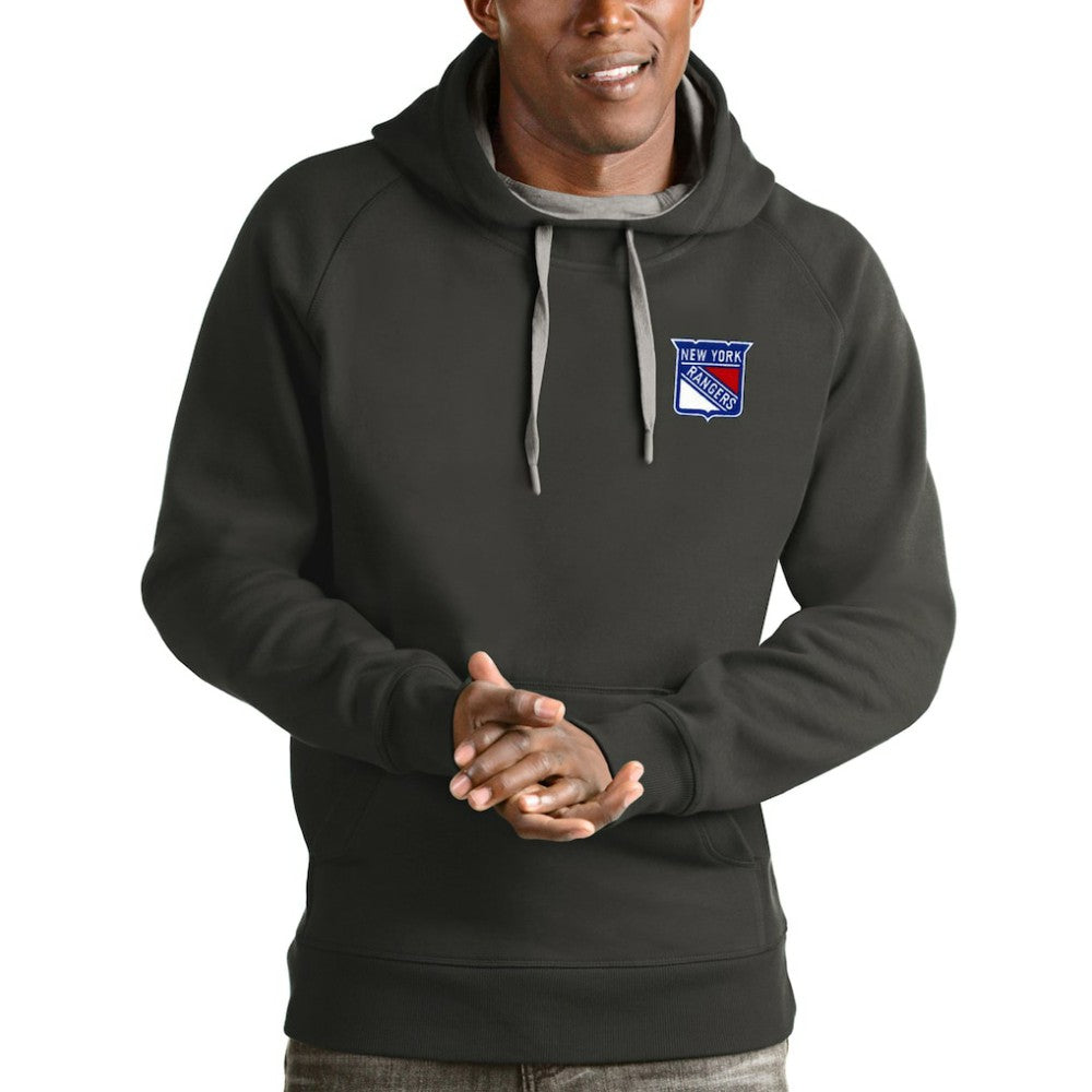 New York Rangers Antigua Victory Pullover Hoodie