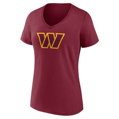 NFL Washington Commanders Terry McLaurin Women's Player Icon Name & Number V-Neck T-Shirt