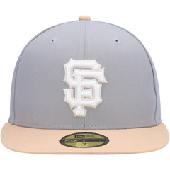 San Francisco Giants 2007 MLB All-Star Game Purple Undervisor 59FIFTY Fitted Hat - Gray/Peach | New Era