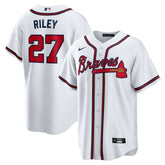 Austin Riley Atlanta Braves Home Replica Player Jersey - White | Nike