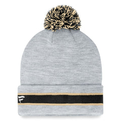 NFL New Orleans Saints Cuffed Knit Hat with Pom