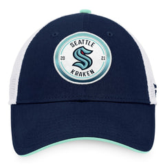 Seattle Kraken Fanatics Iconic Gradient Trucker Snapback Hat