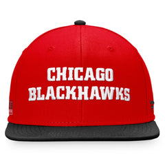 Chicago Blackhawks Fanatics Iconic Color Blocked Snapback Hat