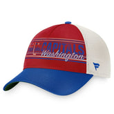 Washington Capitals Fanatics True Classic Retro Trucker Snapback Hat