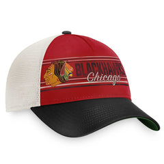 Chicago Blackhawks Fanatics True Classic Retro Trucker Snapback Hat