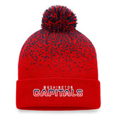 Washington Capitals Fanatics Iconic Gradient Cuffed Knit Hat with Pom