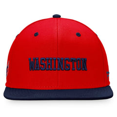 Washington Capitals Fanatics Heritage City Two-Tone Snapback Hat