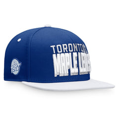 Toronto Maple Leafs Fanatics Heritage Retro Two-Tone Snapback Hat
