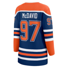 Connor McDavid Edmonton Oilers Fanatics Women's Home Breakaway Jersey