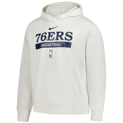 Philadelphia 76ers 2022/23 Spotlight On-Court Practice Performance Pullover Hoodie - Cream | Nike outlet