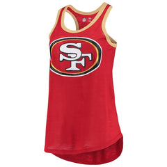NFL San Francisco 49ers G-III 4Her by Carl Banks Women's Tater Burnout Tank Top
