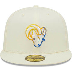 NFL Los Angeles Rams Chrome Color Dim 59FIFTY Fitted Hat